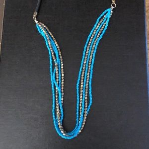 Beaded Turquoise Necklace NWT